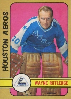 1972 O-Pee-Chee Wayne Rutledge #329 Hockey Card