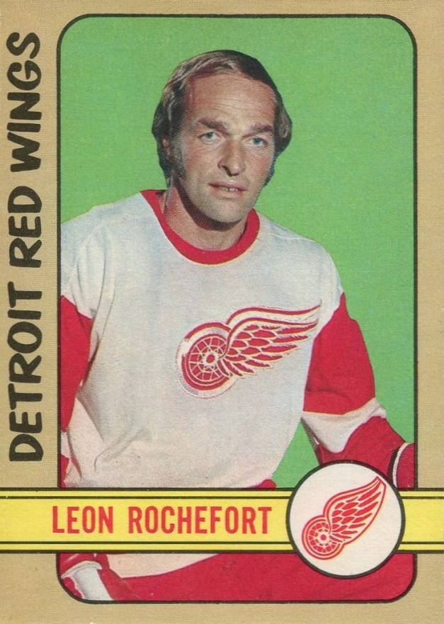1972 O-Pee-Chee Leon Rochefort #204 Hockey Card