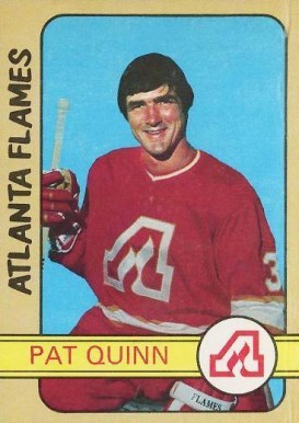 1972 O-Pee-Chee Pat Quinn #183 Hockey Card