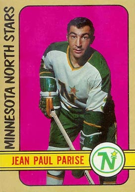 1972 O-Pee-Chee Jean-Paul Parise #199 Hockey Card