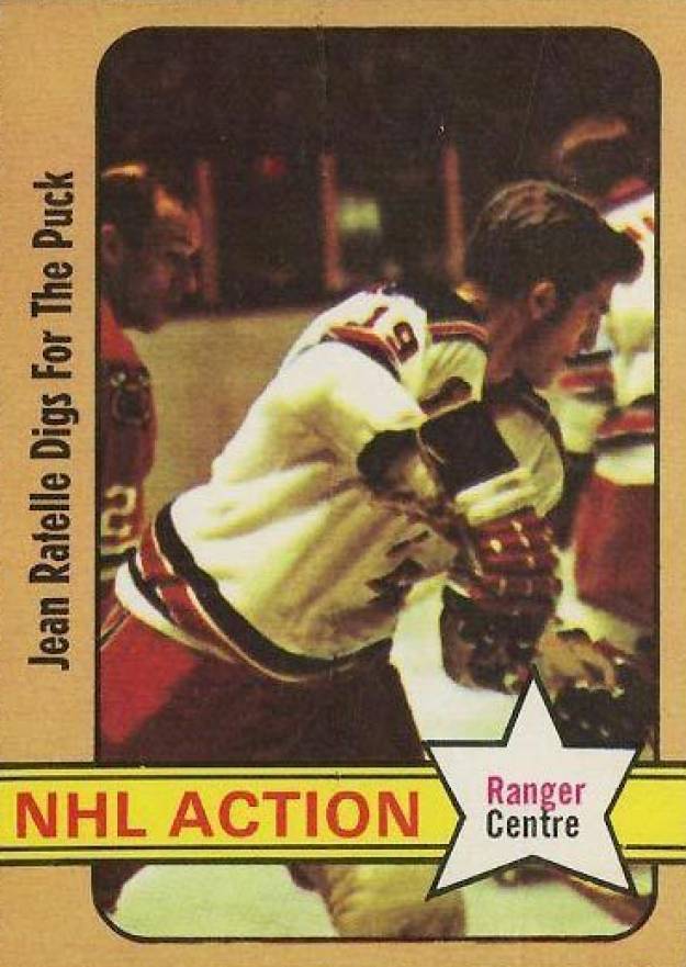 1972 O-Pee-Chee Jean Ratelle #48c Hockey Card