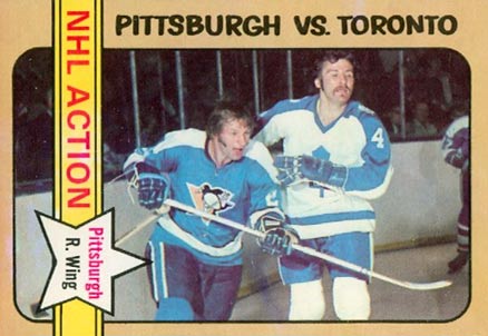 1972 O-Pee-Chee Pittsburgh vs. Toronto #186 Hockey Card
