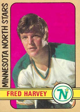 1972 O-Pee-Chee Fred Harvey #246 Hockey Card