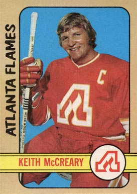 1972 O-Pee-Chee Keith McCreary #25 Hockey Card