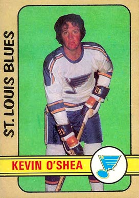 1972 O-Pee-Chee Kevin O'Shea #257 Hockey Card