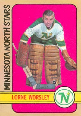 1972 O-Pee-Chee Gump Worsley #28 Hockey Card