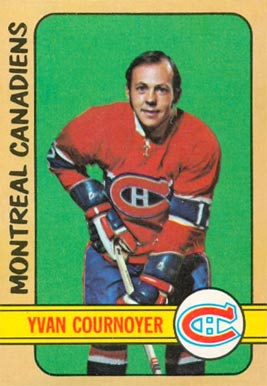 1972 O-Pee-Chee Yvan Cournoyer #29 Hockey Card