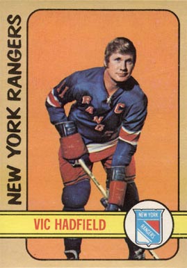 1972 O-Pee-Chee Vic Hadfield #31 Hockey Card