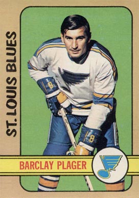 1972 O-Pee-Chee Barclay Plager #35 Hockey Card