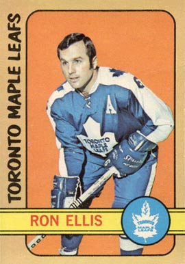 1972 O-Pee-Chee Ron Ellis #36 Hockey Card