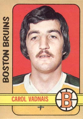 1972 O-Pee-Chee Carol Vadnais #39 Hockey Card