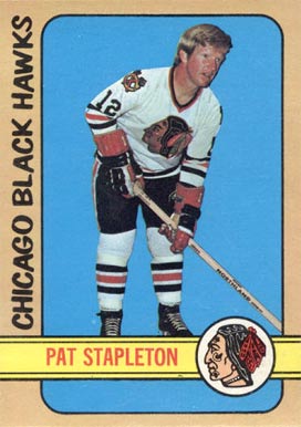 1972 O-Pee-Chee Pat Stapleton #4 Hockey Card