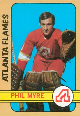 1972 O-Pee-Chee Phil Myre #43 Hockey Card