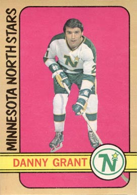 1972 O-Pee-Chee Danny Grant #57 Hockey Card