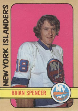1972 O-Pee-Chee Brian Spencer #61 Hockey Card
