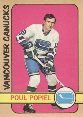 1972 O-Pee-Chee Paul Popiel #67 Hockey Card