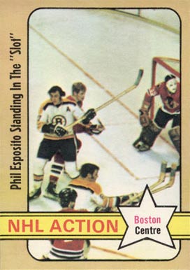 1972 O-Pee-Chee Phil Esposito #76 Hockey Card