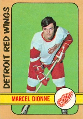 1972 O-Pee-Chee Marcel Dionne #8 Hockey Card