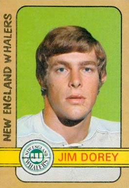 1972 O-Pee-Chee Jim Dorey #339 Hockey Card