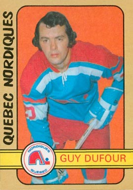 1972 O-Pee-Chee Guy Dufour #328 Hockey Card