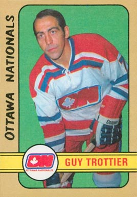 1972 O-Pee-Chee Guy Trottier #326 Hockey Card