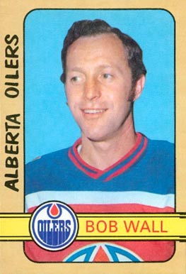 1972 O-Pee-Chee Bob Wall #323 Hockey Card