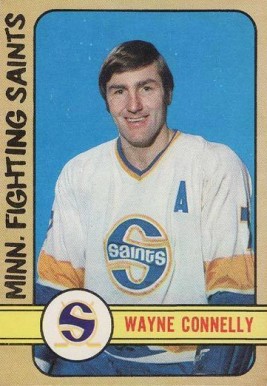 1972 O-Pee-Chee Wayne Connelly #296 Hockey Card