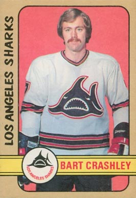 1972 O-Pee-Chee Bart Crashley #295 Hockey Card