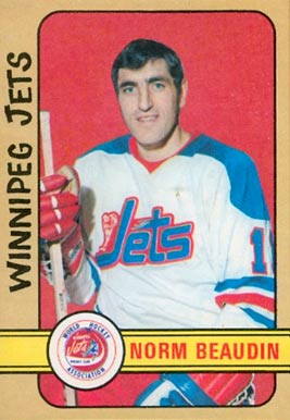 1972 O-Pee-Chee Norm Beaudin #290 Hockey Card