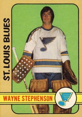 1972 O-Pee-Chee Wayne Stephenson #275 Hockey Card