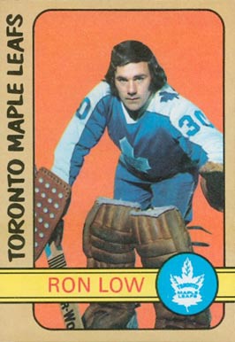 1972 O-Pee-Chee Ron Low #258 Hockey Card