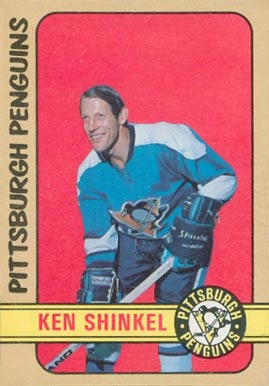 1972 O-Pee-Chee Ken Schinkel #256 Hockey Card