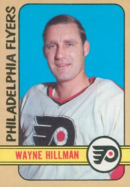 1972 O-Pee-Chee Wayne Hillman #255 Hockey Card