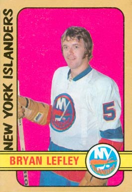 1972 O-Pee-Chee Bryan Lefley #252 Hockey Card