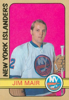 1972 O-Pee-Chee Jim Mair #232 Hockey Card