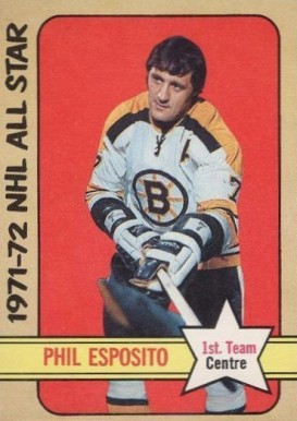 1972 O-Pee-Chee Phil Esposito #230 Hockey Card