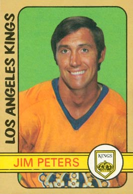 1972 O-Pee-Chee Jim Peters #224 Hockey Card