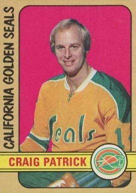1972 O-Pee-Chee Craig Patrick #221 Hockey Card