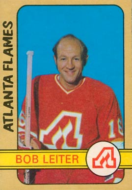 1972 O-Pee-Chee Bob Leiter #218 Hockey Card