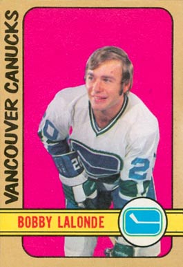 1972 O-Pee-Chee Bobby LaLonde #217 Hockey Card