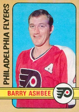 1972 O-Pee-Chee Barry Ashbee #206 Hockey Card