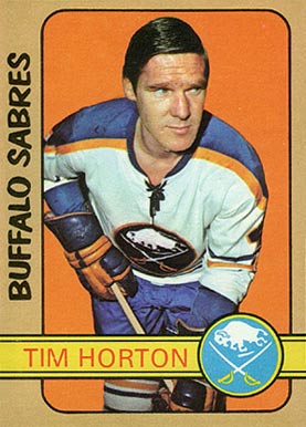 1972 O-Pee-Chee Tim Horton #197 Hockey Card