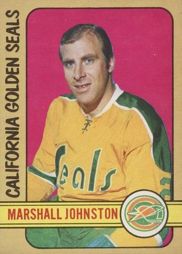 1972 O-Pee-Chee Marshall Johnston #171 Hockey Card