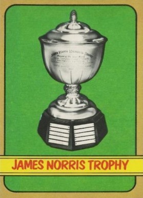 1972 O-Pee-Chee Norris Trophy Winners #142 Hockey Card