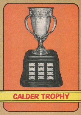 1972 O-Pee-Chee Calder Trophy Winners #134 Hockey Card