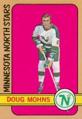 1972 O-Pee-Chee Doug Mohns #75 Hockey Card