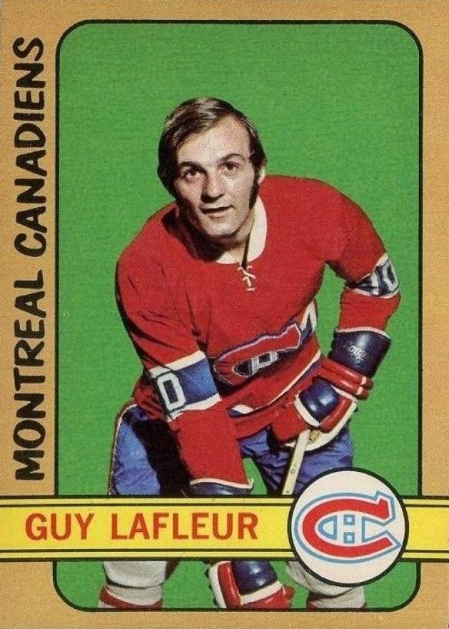 1972 O-Pee-Chee Guy LaFleur #59 Hockey Card