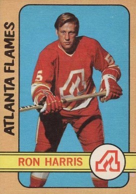 1972 O-Pee-Chee Ron Harris #5 Hockey Card
