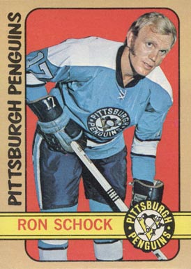 1972 O-Pee-Chee Ron Schock #81 Hockey Card