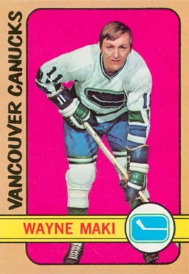 1972 O-Pee-Chee Wayne Maki #84 Hockey Card
